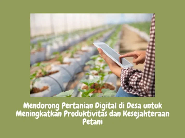 Agribisnis Berkelanjutan untuk Masa Depan Petani