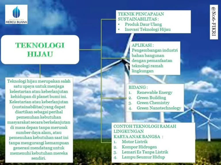 Berkelanjutan dan Ramah Lingkungan