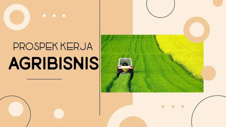 Manajemen Agribisnis Prospek Kerja